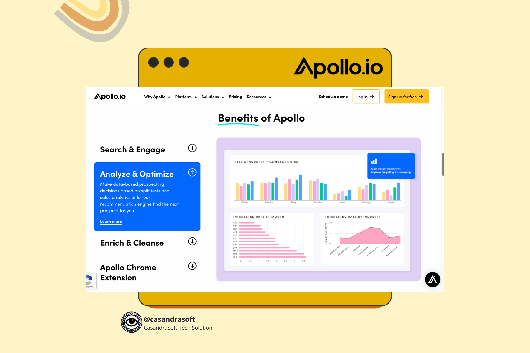 beneficios de usar apollo io
